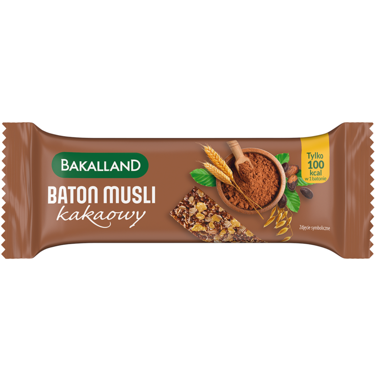Bakalland Baton Zbozowy Kakaowy 30g